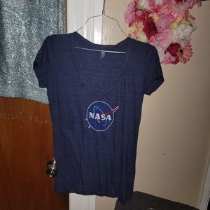 Techstyles Sportswear NASA v-neck tee
